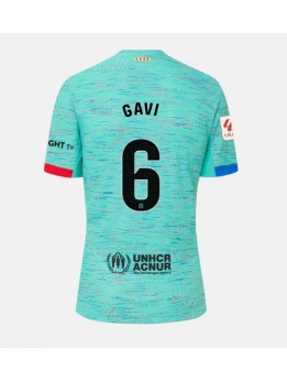 Ženski Nogometna dresi replika Barcelona Paez Gavi #6 Tretji 2023-24 Kratek rokav